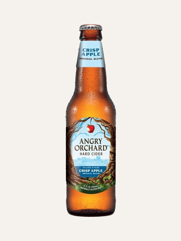 Angry Orchard Crisp Apple Hard Cider, 6 pk, 12 oz Bottles