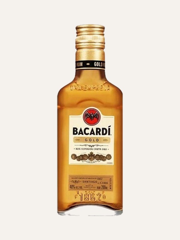 Bacardi Gold Rum, 50ml
