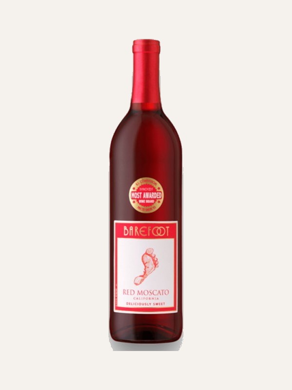 Barefoot Red Moscato 750ml