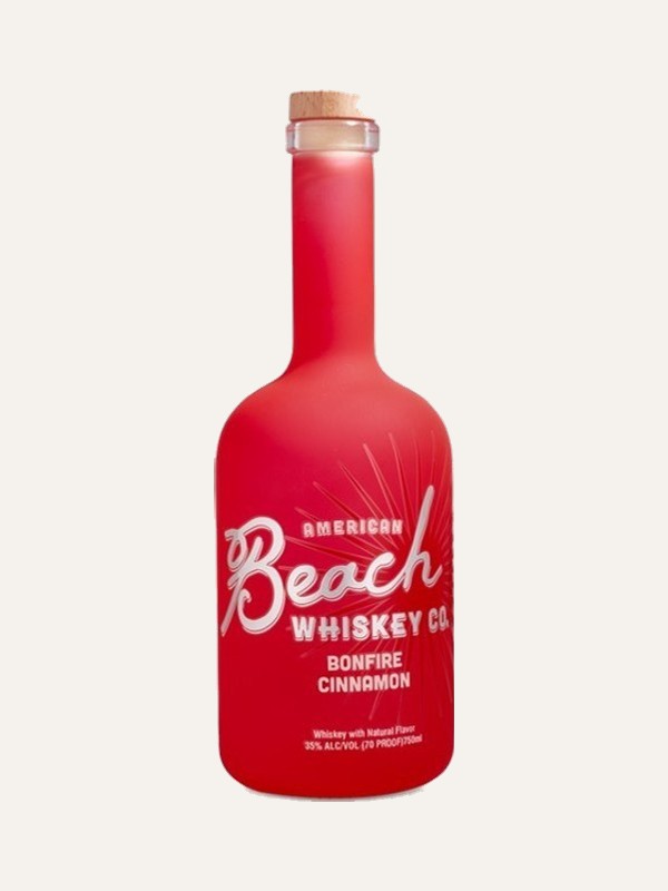 Beach Whisky  bonfire Cinnamon 750ml