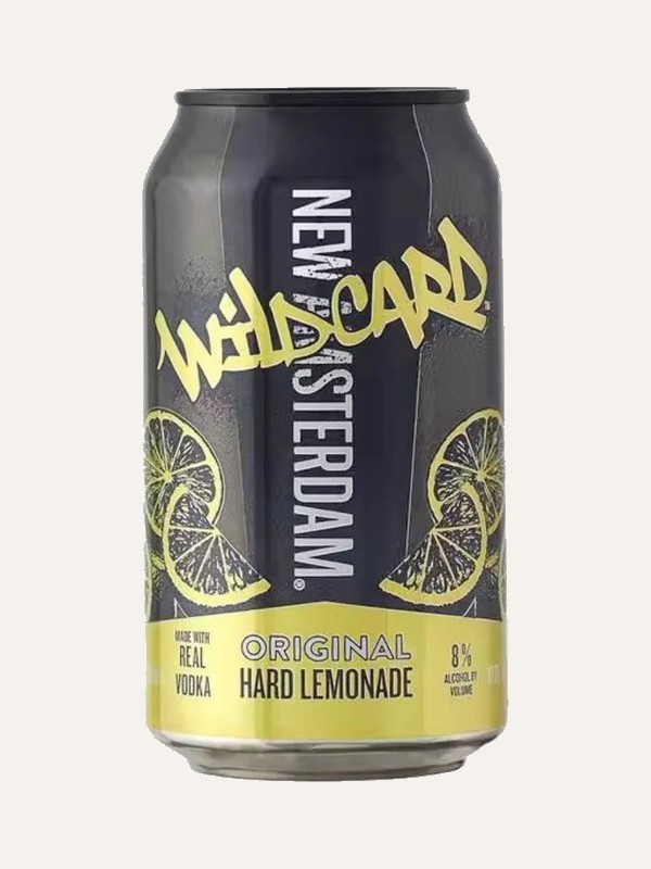 WildCard by New Amsterdam Vodka RTD Original Hard Lemonade 4-Pack 355ml Cans